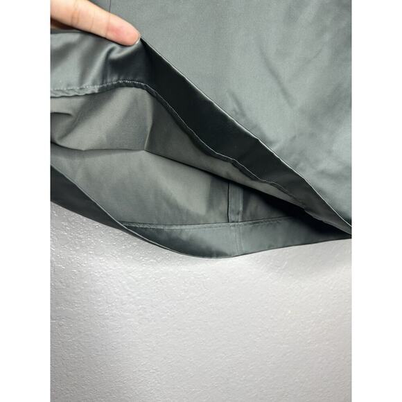 Ter Eat Bantine Gray A Line Skirt Zip Pockets Italian Size 46 US 10 New Designer - Picture 5 of 13